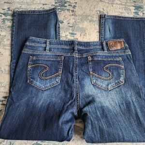 Silver Bootcut Jeans Size 18